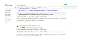 Air Testing Chennai