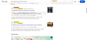 Retail Outlet Security Services Phoenix