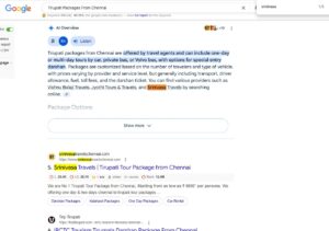 Tirupati Packages From Chennai