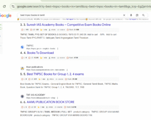 best tnpsc books in tamil