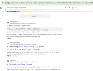 tnpsc general english group 2 book